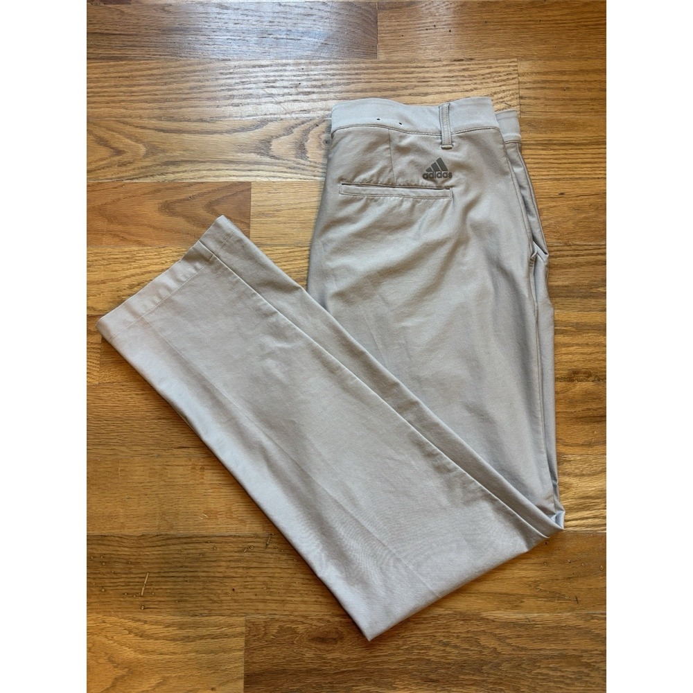 Adidas‎ Ultimate 365 Golf Pants Mens Size 34x32 Gray (actual 30" Inseam)